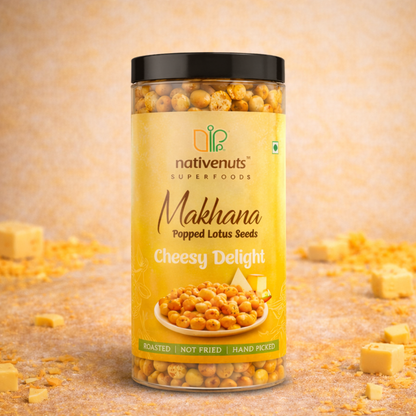 Cheesy Delight Makhana | Premium Roasted Makhana Snack
