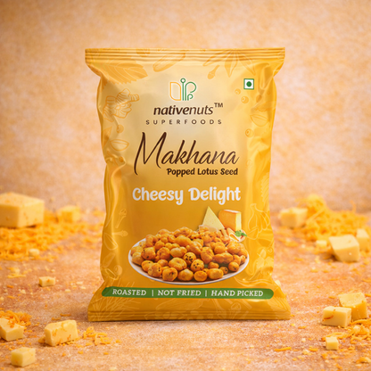 Cheesy Delight Makhana | Premium Roasted Makhana Snack