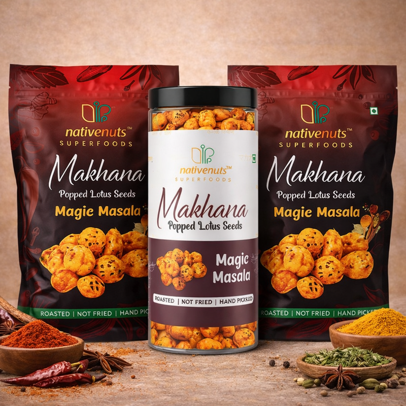 Magic Masala Makhana | Premium Roasted Makhana Snack