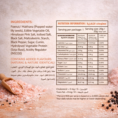 Himalayan Salt and Pepper Makhana