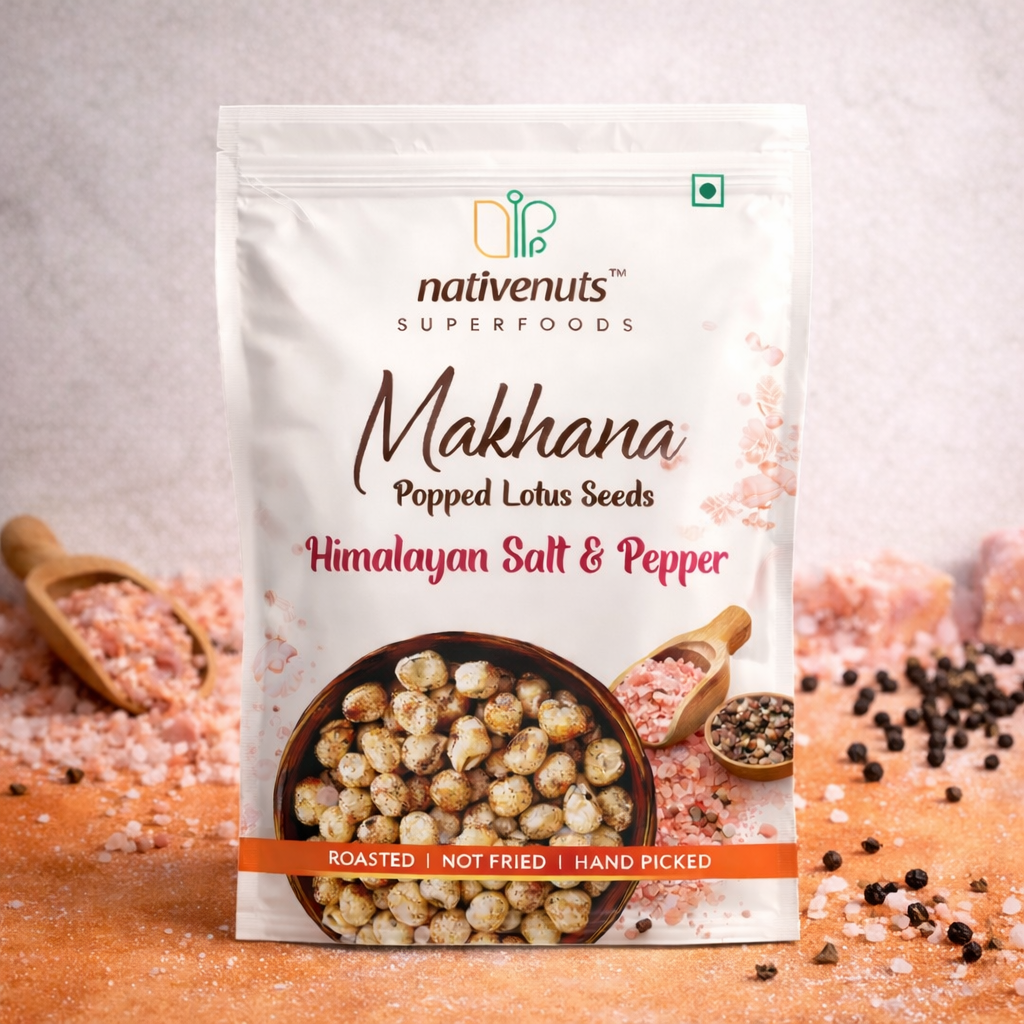 Himalayan Salt and Pepper Makhana