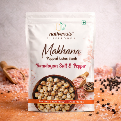 Himalayan Salt and Pepper Makhana