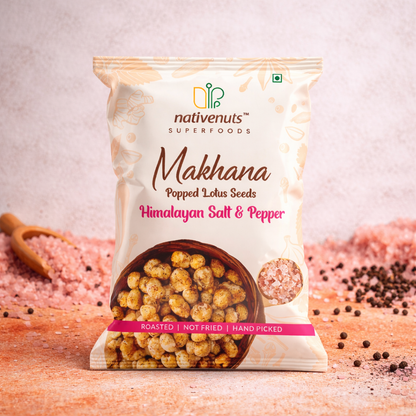 Himalayan Salt and Pepper Makhana