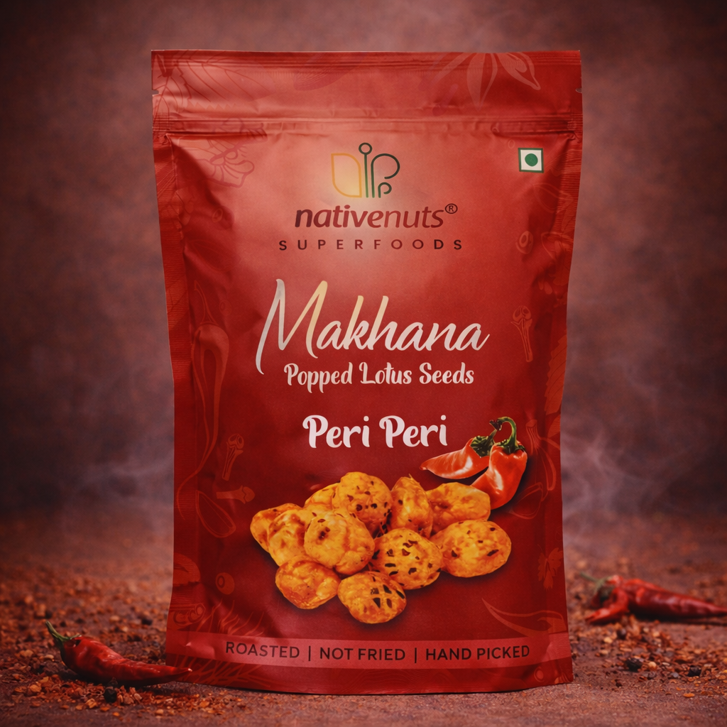 Peri Peri Makhana | Premium Roasted Makhana Snack